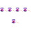 5Set Yo-Yo Viola in ABS Regalo E Portatile 6