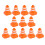 12Pcs Childrens Educational Traffic Sign And Road Cone Toy Set 9