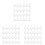 72Pcs White Easter Egg Hanging Crafts DIY Decorative Pendants for Home 3