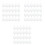 72Pcs White Easter Egg Hanging Crafts DIY Decorative Pendants for Home 4