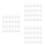 72Pcs White Easter Egg Hanging Crafts DIY Decorative Pendants for Home 7