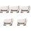 5Pcs Mini Breakfast Maker Plastic Waffle Maker For Dollhouse Kitchen 3