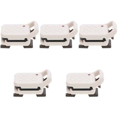 5Pcs Mini Breakfast Maker Plastic Waffle Maker For Dollhouse Kitchen 2