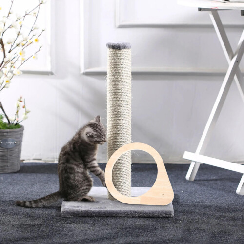 Cat Klimpaal Accessoire Met Bed Frame Krabbel Paal 1