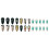 Reusable Festive False Nail Kit Including Adhesive Tabs-BKS3613 4
