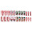 Reusable Festive False Nail Kit Including Adhesive Tabs-BKS3613 7
