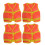 4 Gilet Da Costruzione Per Bambini Costume Da Sicurezza 1