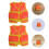4 Gilet Da Costruzione Per Bambini Costume Da Sicurezza 10