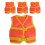4 Gilet Da Costruzione Per Bambini Costume Da Sicurezza 11