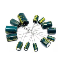 High Frequency Low Electrolytic Capacitor 10000UF 1500UF 2200UF 3300UF 6800UF 400V 450V 63V 35V 25V 16V 10V 6.3V 50V100 Capacitance Meters Ref: 7993