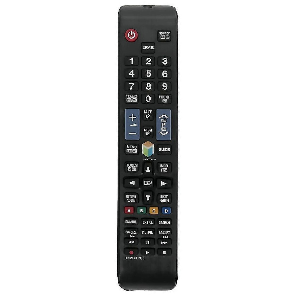 Bn59-01198Q For Samsung Tv Remote Control Replacement Ergonomic Wireless Controller 6935161386219