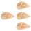 4Pcs Small Cowboy Straw Hat Mini For Diy Doll Decoration 8