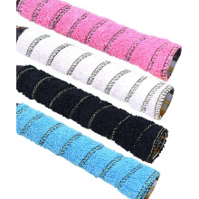 Hoogwaardige grip voor het rackethandvat, superabsorberende antislip grip tape, 4 stuks slijtvaste en zeer elastische racketbescherming.