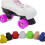 2Pcs Foldable Roller Skate Toe Covers Leather Skate Shoe-Tibet 3