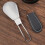 Ergonomic Foldable Shoe Horn Tool Stainless Steel With-brown 7