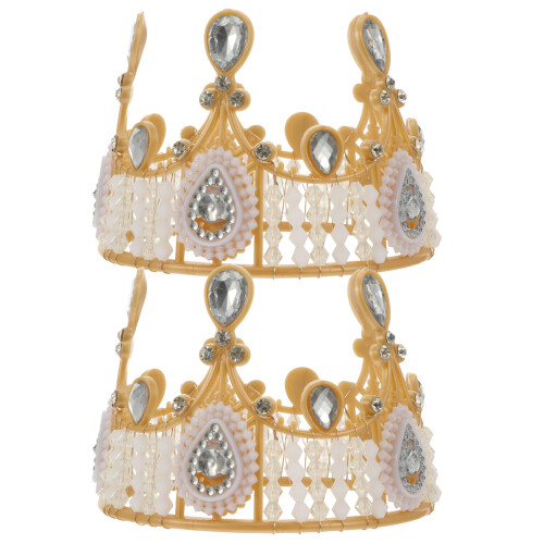 2 Pièces Décorations Couronne Pour Gâteau Et Cupcake 2