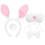 Set Costume Con Orecchie, E Naso Coniglio 6