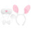 Set Costume Con Orecchie, E Naso Coniglio 4