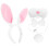 Set Costume Con Orecchie, E Naso Coniglio 8