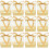30 Pezzi Scatole Trasparenti Per Torta Mousse Con Decorativo 9