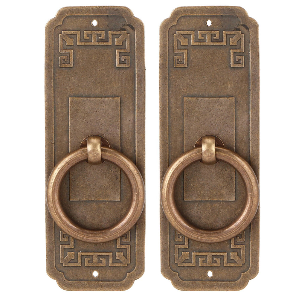 Antique Bronze Pull Handles Vintage Style Drawer Knobs Sturdy Brass Construction Brass Cabinet Hardware For Wardrobe Dressing Table With Screws And Na 9198585937840