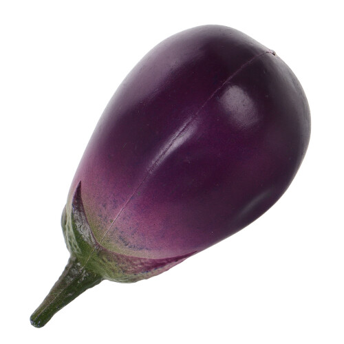 5Pcs Realistic Plastic Eggplant Decorations For Home And Party Display 1