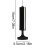 Compact Volleyball Pump with Needle, Multipurpose Ball Pump Ref: 8997 5