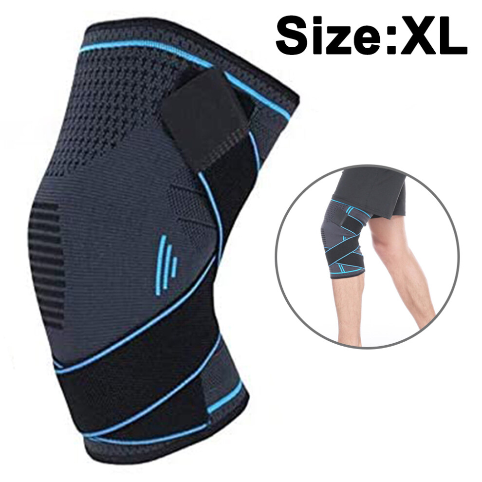 Knee Pain Relief Sleeve, Multi-purpose Knee Support: Provides Stable Support, Enhances Circulation, Breathable & Sweat-absorbing For Sports