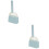 2Sets Blauwe Huisdier Schoonmaakset ABS Kattenbak Schep Duurzaam 7