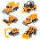 1 Set Simulatie Legering Techniek Speelgoed Truck 13