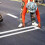 Parking Lot Stripe Stencil, Foldable Pavement Stencil, Reusable Straight Lines Stencil Ref: 2803 4