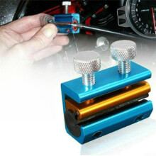 Motorcycle Cable Lubricator Dual Cable Luber with Durable Aluminum Frame and Natural Rubber Seal