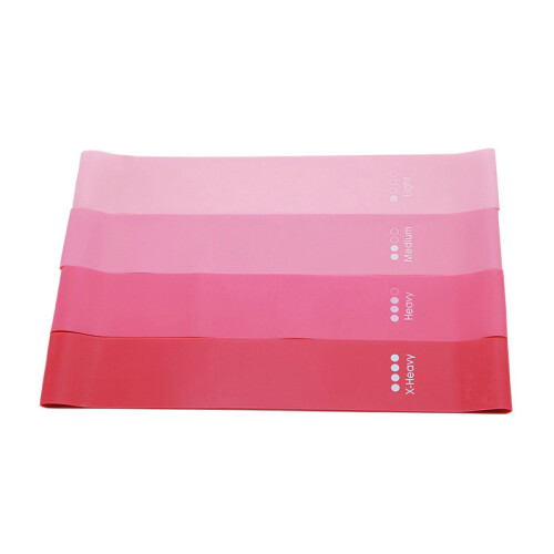 4PCS Elastische Spannung Gürtel TPE Widerstand