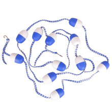 Swimming Pool Lane Line with Stainless Steel Hooks, Float Swimming Pool Rope