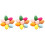 72Pcs Assorted Color DIY Easter Hand-Painted Plastic Decor 5