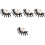 5 Sets Easter Krassen Kruisversiering Craft Feestartikelen 6
