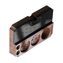 Koffie Tamper Stand ABS-textuur met antislipbasis Eenvoudig te