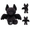 Build A Bear Halloween 2025 Posable Bat Stuffed Animal 1
