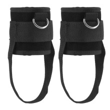 Tiras de tornozelo para máquinas de cabo, ajuste regulável que garante conforto e respirabilidade enquanto você fortalece as pernas e o abdômen,