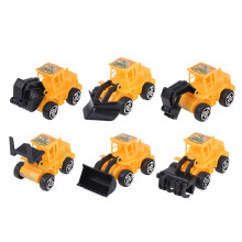 6 Sztuk Miniaturowe Ciągniki Budowlane Zabawki Edukacyjne Model