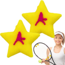 Tennis Racket Mute Cute Funny Vibration Dampener Tennis Racket Dampener Vibrastop Silicone Racket Accessories for Tennis Players Ref: 7317