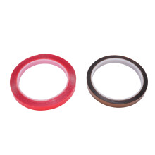 2 Rollen Thermosublimations-Pressband, rot und