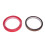 2 Rollen Thermosublimations-Pressband, rot und 1
