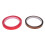 2 Rollen Thermosublimations-Pressband, rot und 10