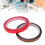 2 Rollen Thermosublimations-Pressband, rot und 12