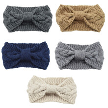 Calentador de orejas de punto para mujeres y niñas, conjunto de diseño único en varios colores, diademas de punto grueso con estilo turbante