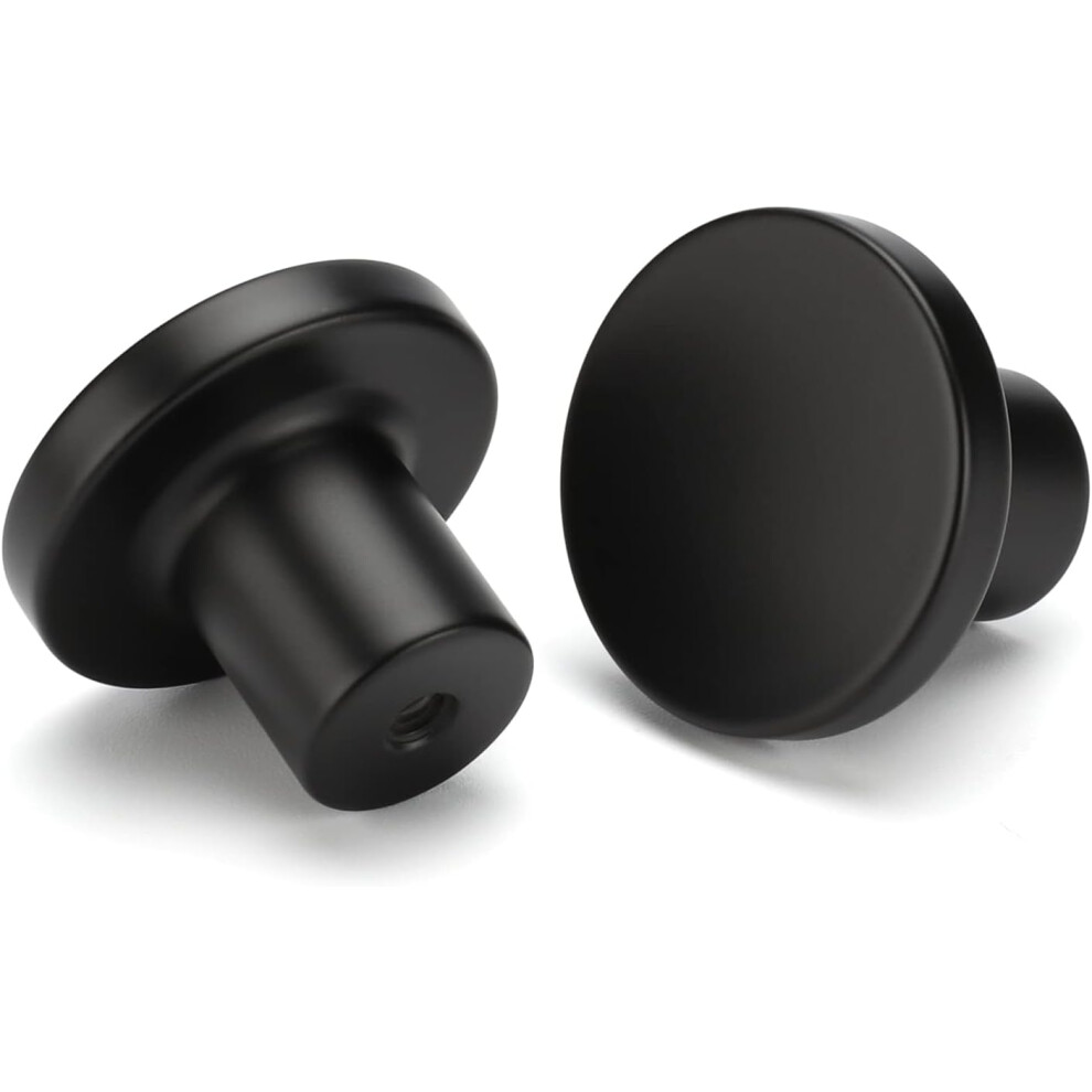Matte Black Cabinet Pulls With Mushroom Style, Drawer Knobs Featuring Modern Kitchen Cabinet Hardware, Zinc Alloy Cabinet Knobs For Drawer And Cabinet 9198585937901