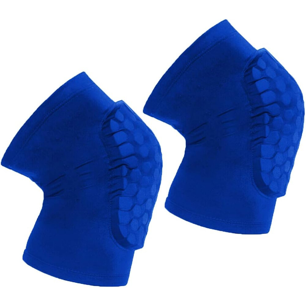 High Resilience Eva Foam Knee Pads, Sports Protection Gear For Basketball Football | Hex Protection & Shock Absorption | Non-Slip Silicone Strip & 9088816474247