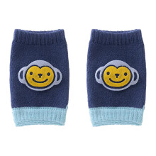 Knieschoner für Babys zum Krabbeln, atmungsaktives Material, rutschfestes Design mit Cartoon-Tieren, robust und langlebig, verstellbarer Gummizug,