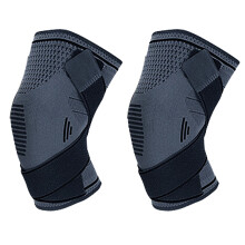 Manchon de compression pour soulager les douleurs au genou, orthèse de coude avec sangles, compression ciblée pour le soutien du ménisque et du